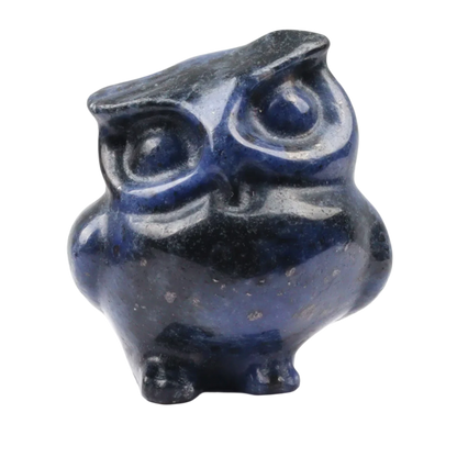 CrystalCritters Carved Owl Quartz